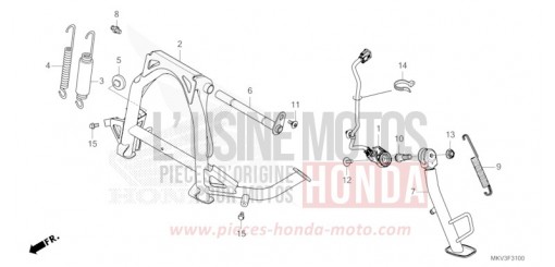 BEQUILLE NSS750M de 2022